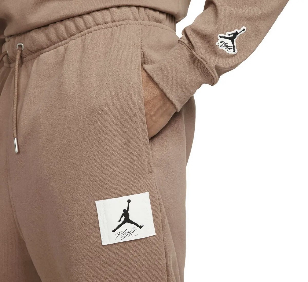 Nike Air Jordan Essentials Statement Fleece Sweatpants Brown