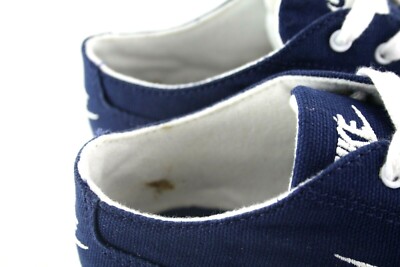 NIKE CANVAS GTS (BG) 153062-412 MIDNIGHT NAVY/WHITE VINTAGE SHOE