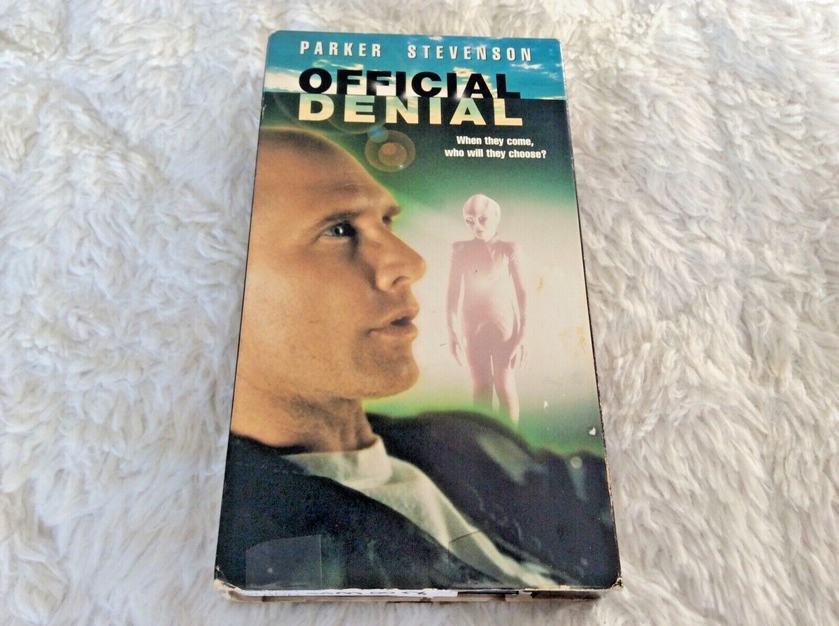OFFICIAL DENIAL VHS 1993 Parker Stevenson SCI FI Alien Abduction