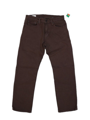 Gap Straight Gapflex Jeans Woodsey Brown 5-Pocket Stretch Cotton Mens 28x28