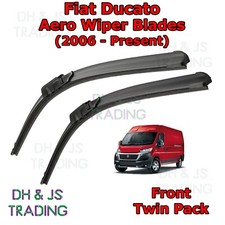 Fiat Ducato 230l Van Bosch Aerotwin Retro Front Window Windscreen