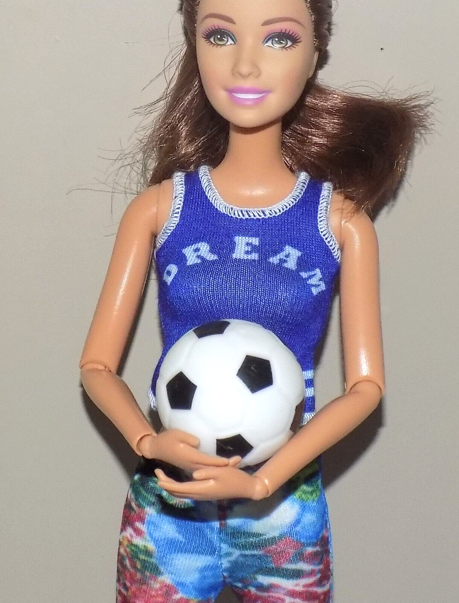 BARBIE SOCCER BALL SPORTY TOY FIT FASHIONISTA MY SCENE SKIPPER KEN