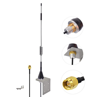 2x Omni SMA 4G LTE Bracket Mount Antenna for Huawei B593 B315 B310 E5186 Router