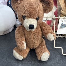 Vintage- 12  1968 R Dakin Jointed Brown Plush Teddy Bear Stuffed Animal