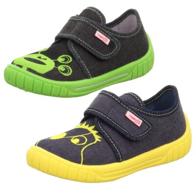 Superfit Kinder Hausschuh Bill 00270-0010 und 8050 kleines Monster Gr.23-38