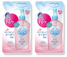 KOSE Softymo Speedy Cleansing Oil Refill 200 ml / 6.76 fl oz (Set of 2)  from US