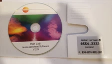 TESTO EASYHEAT SOFTWARE FOR TESTO COMBUSTION ANALYZER PART NO. 0554 3332