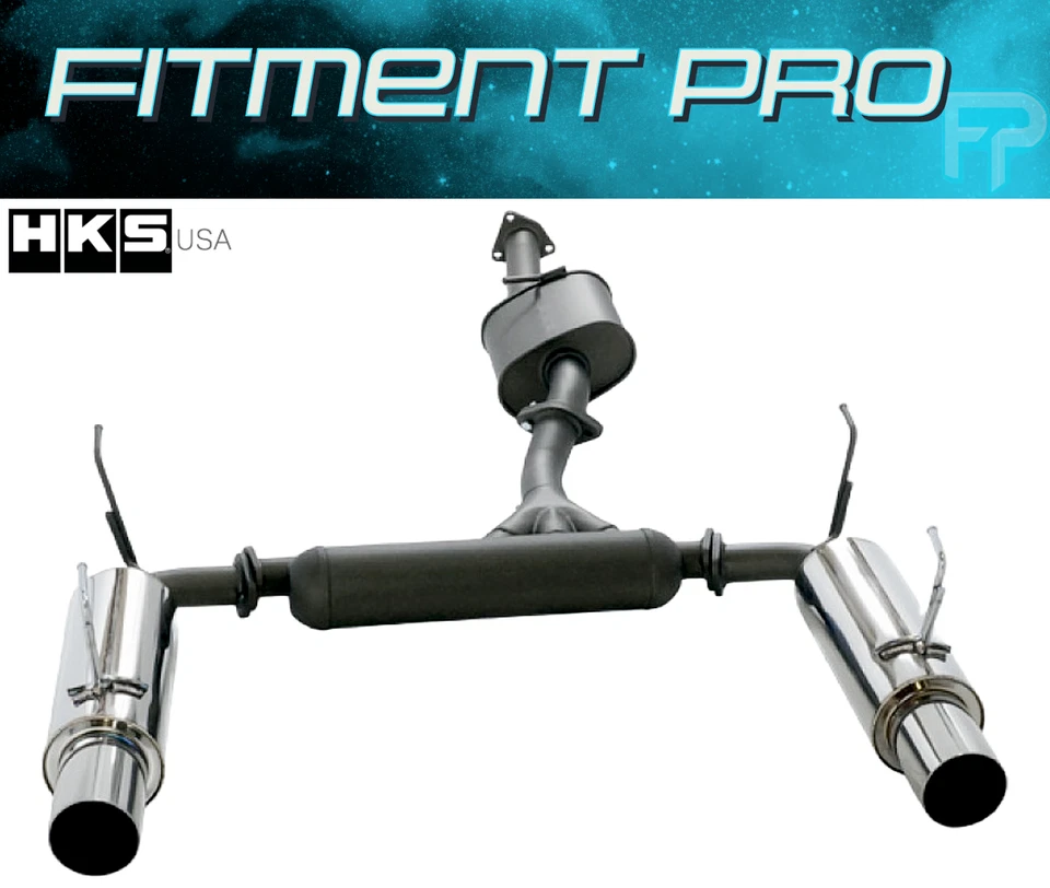 HKS 32003-AH007 Hi-Power Exhaust For 1999-2009 Honda S2000 AP1 AP2 F20C F22C - Image 2 of 4