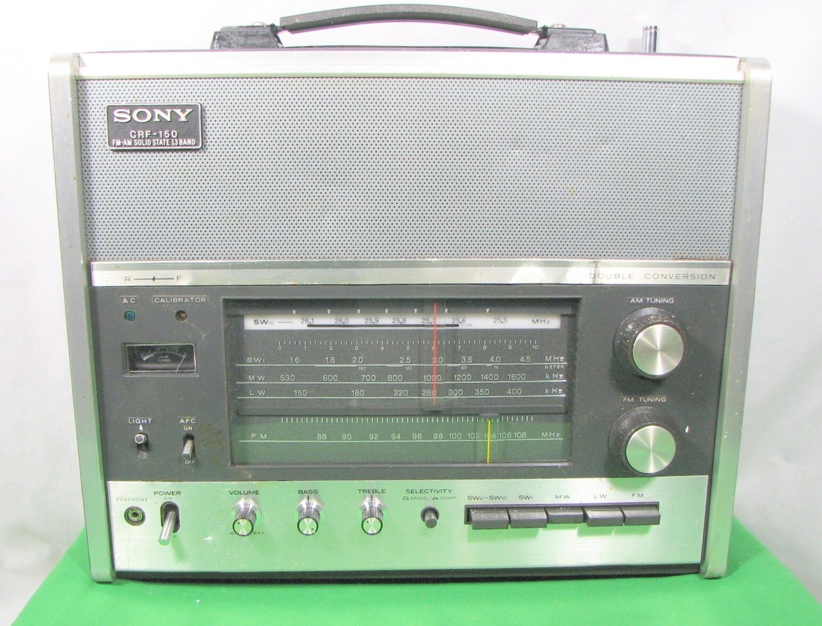 美品 SONY SOLID STATE 13BAND CRF-200 ラジオ（SONY CRF-150 MW