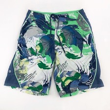 VTG Nike Mens Swim Surf Board Shorts Hawaiian Beach Mens Sz 30 X 11