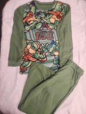 Boys 2pc LARGE 10/12 "TEENAGE MUTANT NINJA TURTLES " Pajama Set BRAND NEW