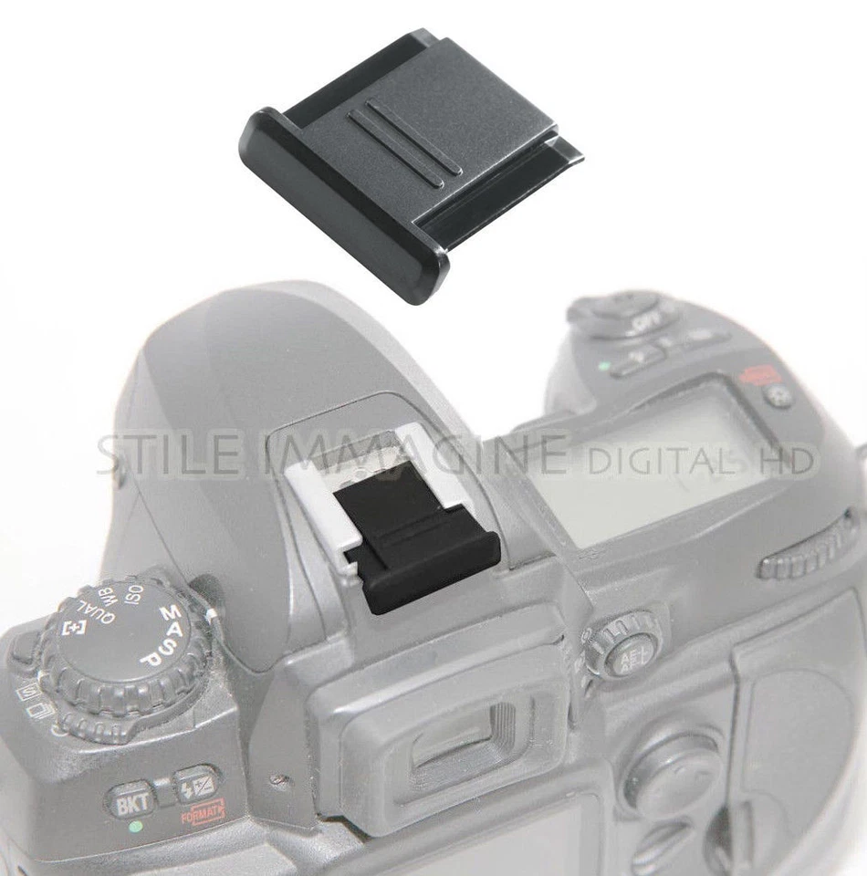 PROTEZIONE COPRI CONTATTI SLITTA FLASH NIKON CANON PENTAX SONY come NIKON BS-1