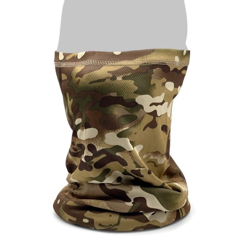 Tactical Headover Snood Wrap Scarf Neck Gaiter Mens Military Army Cadet Camo MTP - Picture 5 of 12