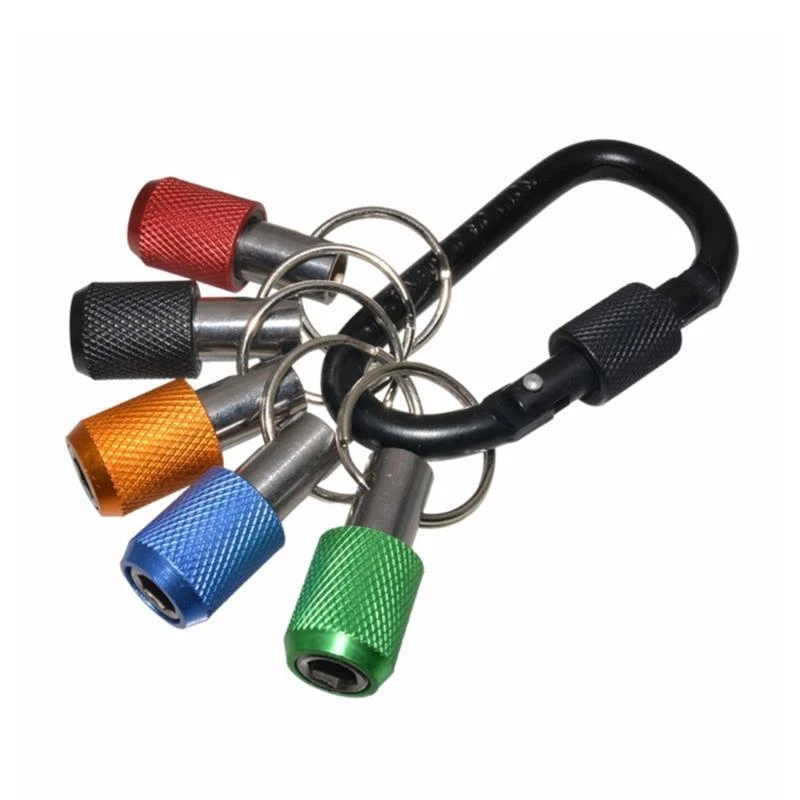 Drill bit online holder keychain