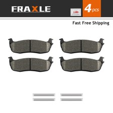 For Ford F-150 Lincoln Town Car F-250 Hd 1996 - 2010 Rear Ceramic Brake Pad Set