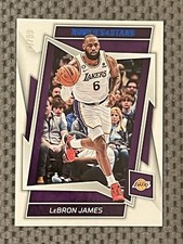 Lebron James 2022-23 Panini Chronicles Rookies and Stars Blue Parallel #91/99 LA