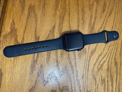 Apple Watch SE 44mm Midnight Space Gray Aluminum Case Smart Watch - (MKQ63LL/A)