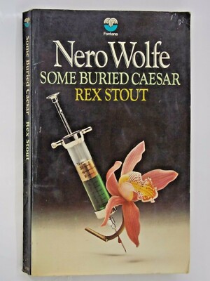 Nero Wolfe Some Buried Caesar by Rex Stout 1971 Fontana paperback