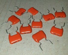 10pcs MULLARD PHILIPS CAPS 22nF / 0.022uF 400V 10mm -GREAT MARSHALL SOUND -