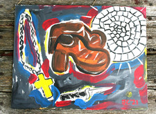 SATURDAY NIGHT FEVER  JOHN TRAVOLTA Jr CHARLIE FAST OUTSIDER FOLK POP ART  DISCO