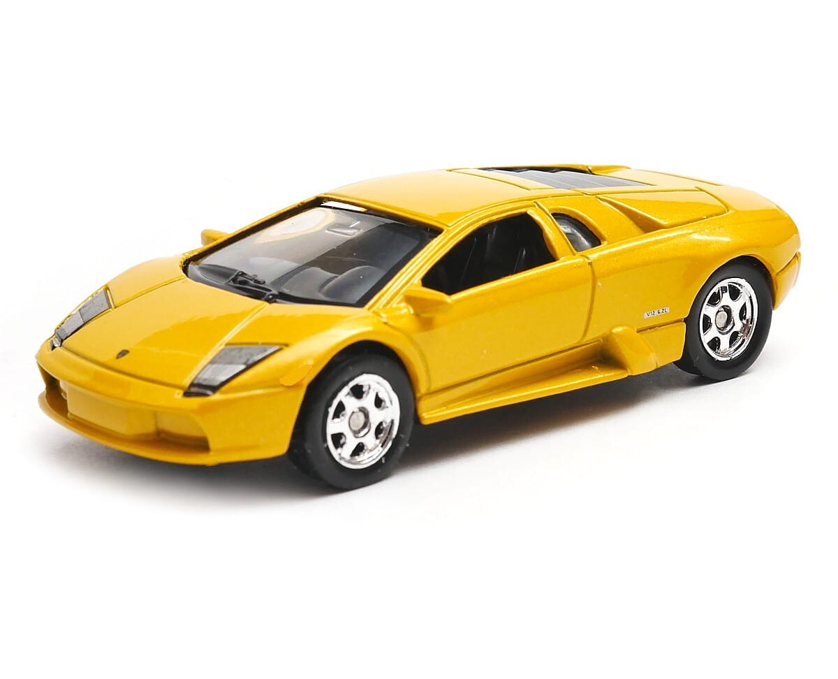 Welly Lamborghini Murcielago Yellow 1:60 1:64 Scales 3 Inch Diecast Car