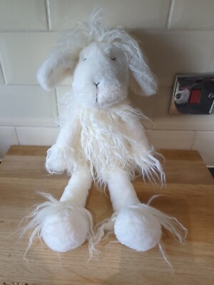 Creative Co-op weiches zotteliges schläfriges Schaf 18 Zoll weicher Plüschteddy 