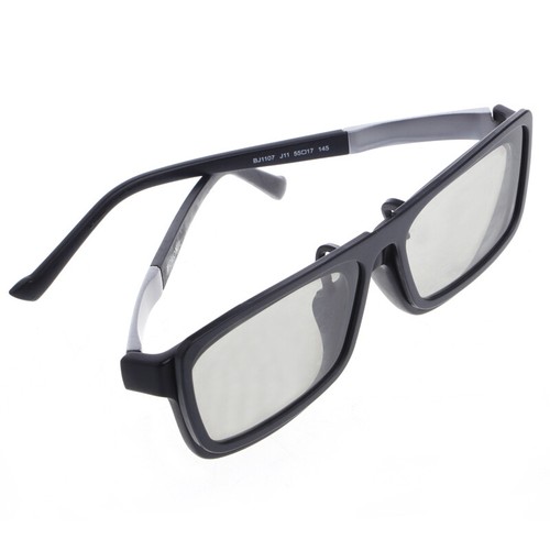 Clip-On Type Circular Passive Polarized 3D Glasses For TV Real 3D Cinema 0.22mm - Photo 4/11