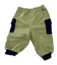 Childrens Apparel Boys Infant baby Size 3 6 months Pull On Green Blue Jogger Car