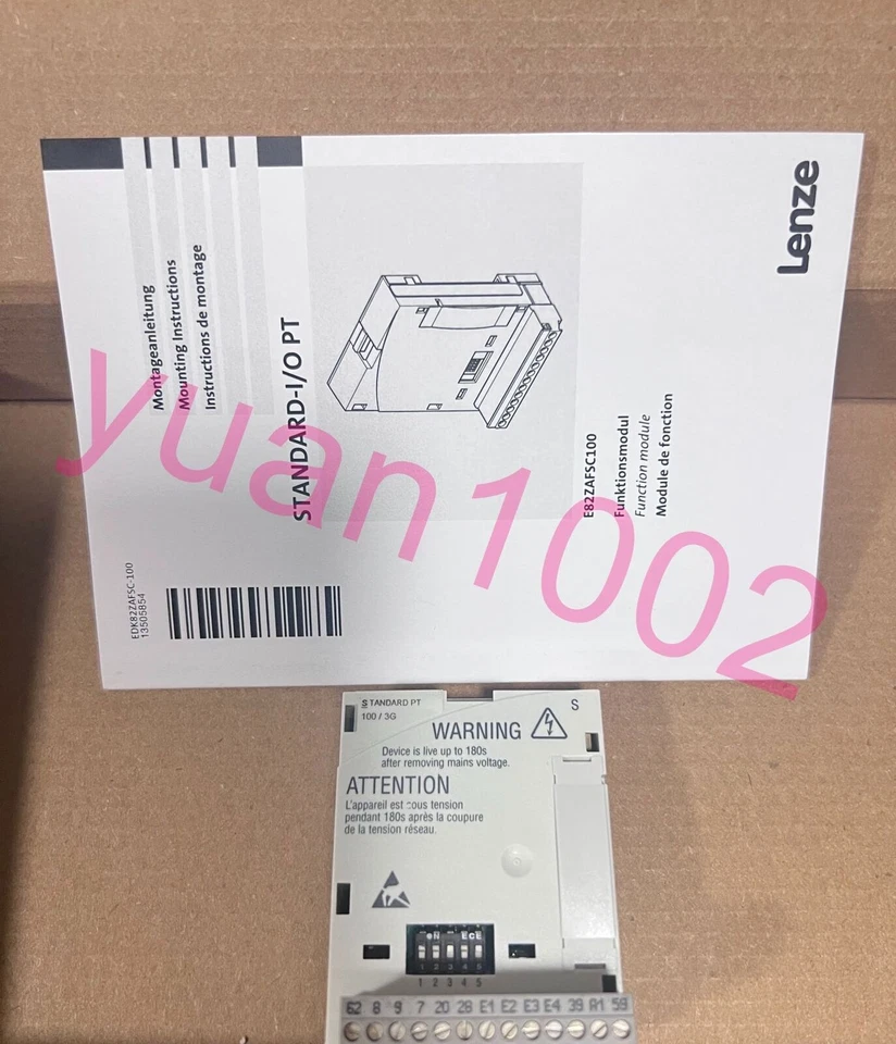 NEW Lenze E82ZAFSC100 Communication interface module Fast FedEx or DHL - Image 3 of 4