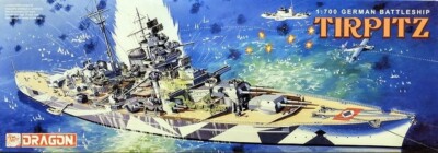 German Battleship Tirpitz - 1:700 - Dragon - 7047