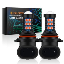 2pcs Red 9005 Hb3 Led Fog Light Bulb Kit Car Driving Drl Beam High Power 30smd