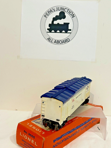 Lionel 3665 #4 Minuteman Missle Launch Car - Var-A BLT'61-64 ORIGINAL BX LK/N - Bild 6 von 7