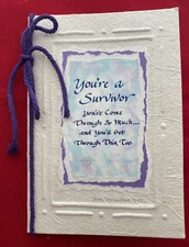 Blue Mountain Arts Greeting Card Your a survivor you'll get through this