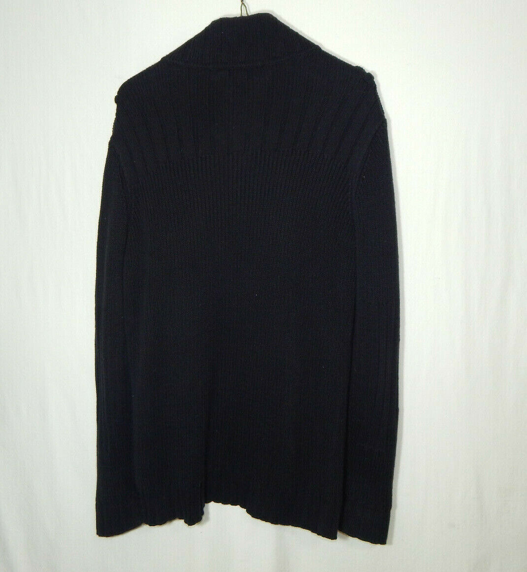 Calvin Klein Full Zipper Sweater 100% Cotton Blac… - image 8