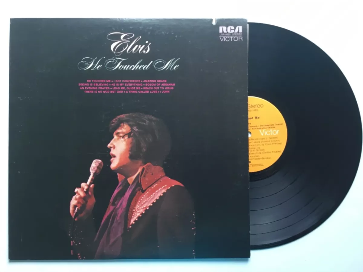 Elvis Presley: HE TOUCHED ME 1972 NM vinyl LP RCA LSP-4690+bonus CD TESTED | eBay