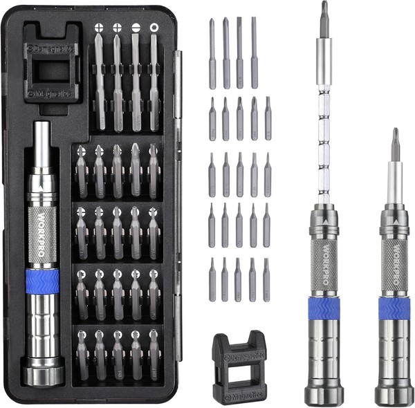 PräZisionsschraubendreher Set 24-In-1 Magnetisch Mini Werkzeug FüR Laptop-image