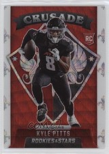 2021 Panini Rookies & Stars Crusade Red Wave Prizm Kyle Pitts #CR-30 1o0y