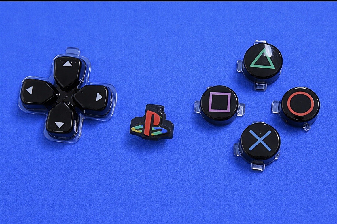 Ps5 ➡️Dualsense Edge Retro⬅️Kit 30th Anniversary Buttons ✨IN