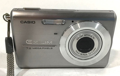 Vintage Casio Exilim EX-Z75 Camera - 7.2MP, 3x Opt Zoom Untested
