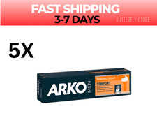   FAST SHIPPING  5 PACK X Arko Shaving Cream Comfort 65ml