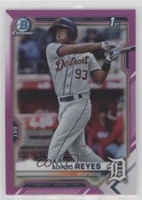 2021 Bowman Chrome Prospects Fuchsia Refractor 8/199 Adinso Reyes #BCP-21 06rp