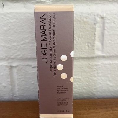 Josie Maran Argan Matchmaker Serum Foundation Light-Medium 1 fl Self Adjusting
