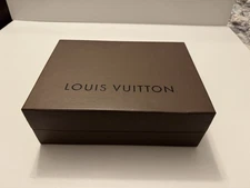 Louis Vuitton Empty Gift Box Dark Brown 13 1/4” x 9 3/4” x 4 1/2”