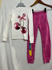 New Carter's Girls Cherry Pajama Set Snug fit Long Sleeve many sizes