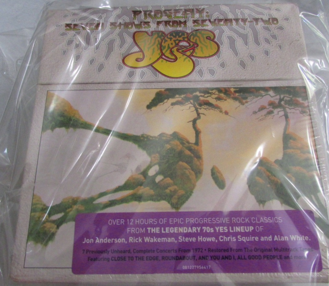YES PROGENY SEVEN SHOWS FROM SEVENTY-TWO 72 14 CD BOX SET Nm/Nm CD