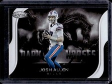 2021 Panini Certified Josh Allen Dark Horses #DH-14 Bills