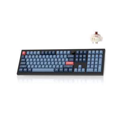 Keychron V6 Max Wireless Custom Mechanical Keyboard, 2.4 GHz Bluetooth QMK Fu...