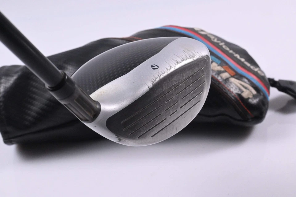 Left Hand Taylormade M4 #3 Wood / 16.5 Degree / Stiff Flex Fujikura Atmos Red 6 - Image 4 of 4