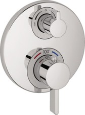 Hansgrohe 15758 Ecostat S Thermostatic Valve Trim Only - Chrome