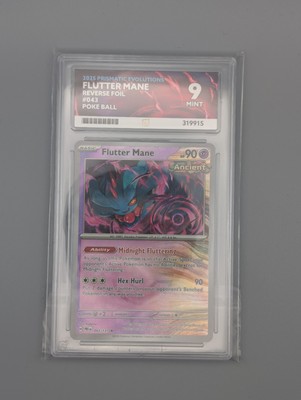 Ace 9 / Flutter Mane - Prismatic Evolutions - 043/131 - Reverse Foil - Poke Ball